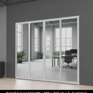 Expodul Üveg Toloajtó 250x210 cm 2+2 szárnyú