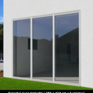 Expodul Üveg Tolóajtó 280x210cm 3 szárnyú