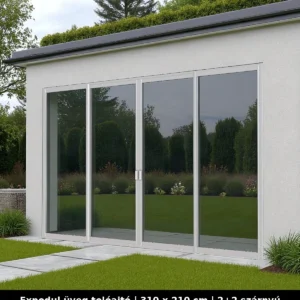 Expodul Üveg Toloajtó 310x210 cm 2+2 szárnyú
