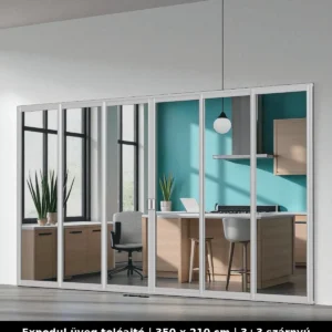Expodul Üveg Toloajtó 350x210 cm 3+3 szárnyú