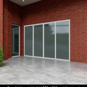 Expodul Üveg Tolóajtó 350x210 cm 4 szárnyú