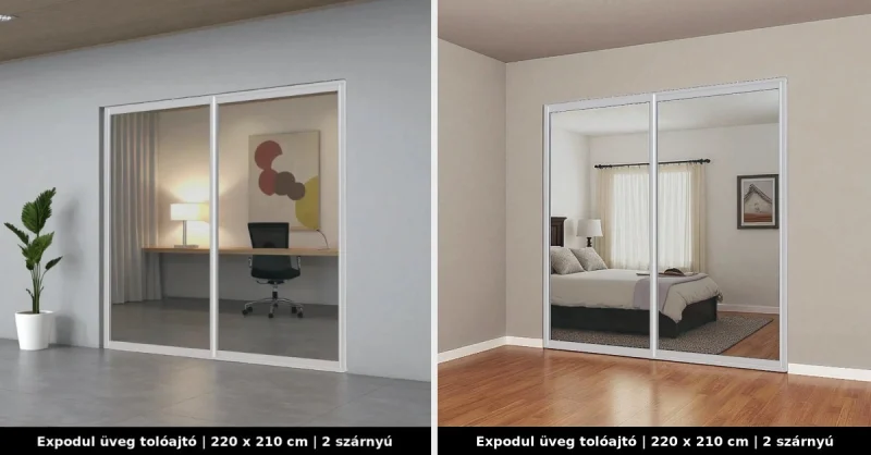 Expodul beltéri üveg tolóajtó inspiraciók
